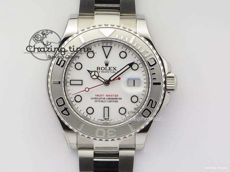 0301 Affordable Yacht-Master 116622 Noob Best Edition White Dial On SS Bracelet A 3970